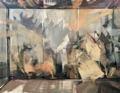 A l\'abri de la tempête - a Paint Artowrk by NUSHKA
